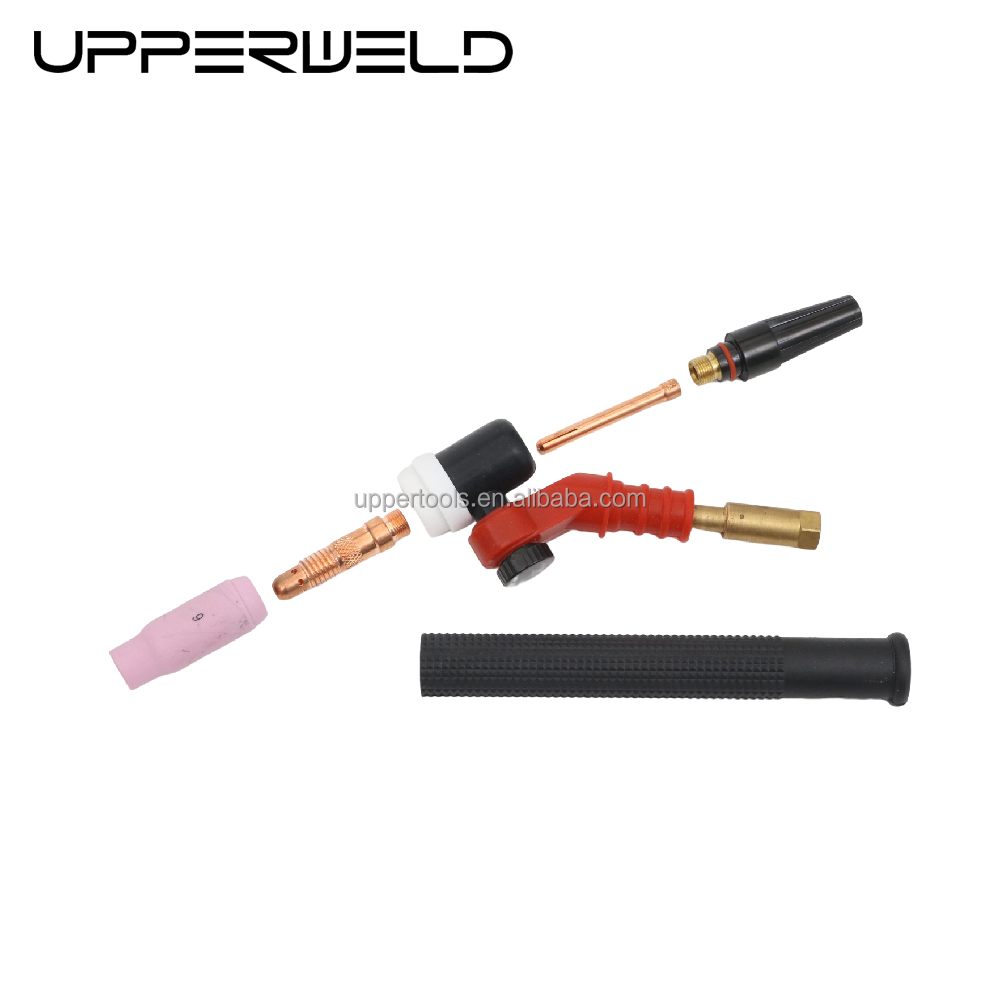 Customized Support OEM WP9/20 WP17/18/26 Flexible Body Head 125Amp Air-Cooled TIG Welding Torch