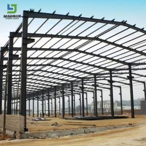 Wholesale Prefabricated Steel Structure Frame Metal Workshop Construction Industrial Building Warehouse Plants from china suppliers