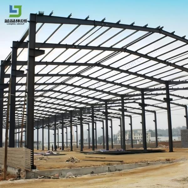 Prefabricated Steel Structure Frame Metal Workshop Construction Industrial