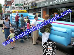 Wholesale 2 Lane Inflatable Bungee Run / Inflatable Sport Games Bungee Run For Children from china suppliers