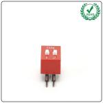 Raised Recessed Actuator DA Series SPST Dip Switch 0.1A Current Rating