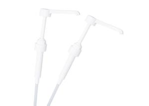 Wholesale White 28-410 Closure Syrup Pump Dispenser MD Head 5cc 8cc 10cc from china suppliers