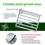 Plant Growth Under White Light 1200W Foldable One Channel Dimming Grow Lights