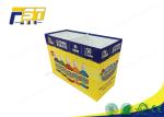 Eco - Friendly Paper Cardboard Recycling Bins Snacks Retail Point Of Purchase