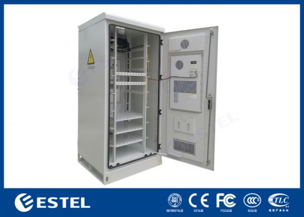 Quality Waterproof Outdoor Telecom Cabinets , Outdoor Equipment Cabinet With Air Conditioner for sale