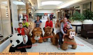 Wholesale Animal Walking Rides Kiddle Plush Ride, Walking Battery Animal Kiddie Adult Rides in Mall from china suppliers