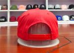 ACE Custom Unisex Cool Cap Custom Closure Buckle Flat Embroidery Logo Red Design