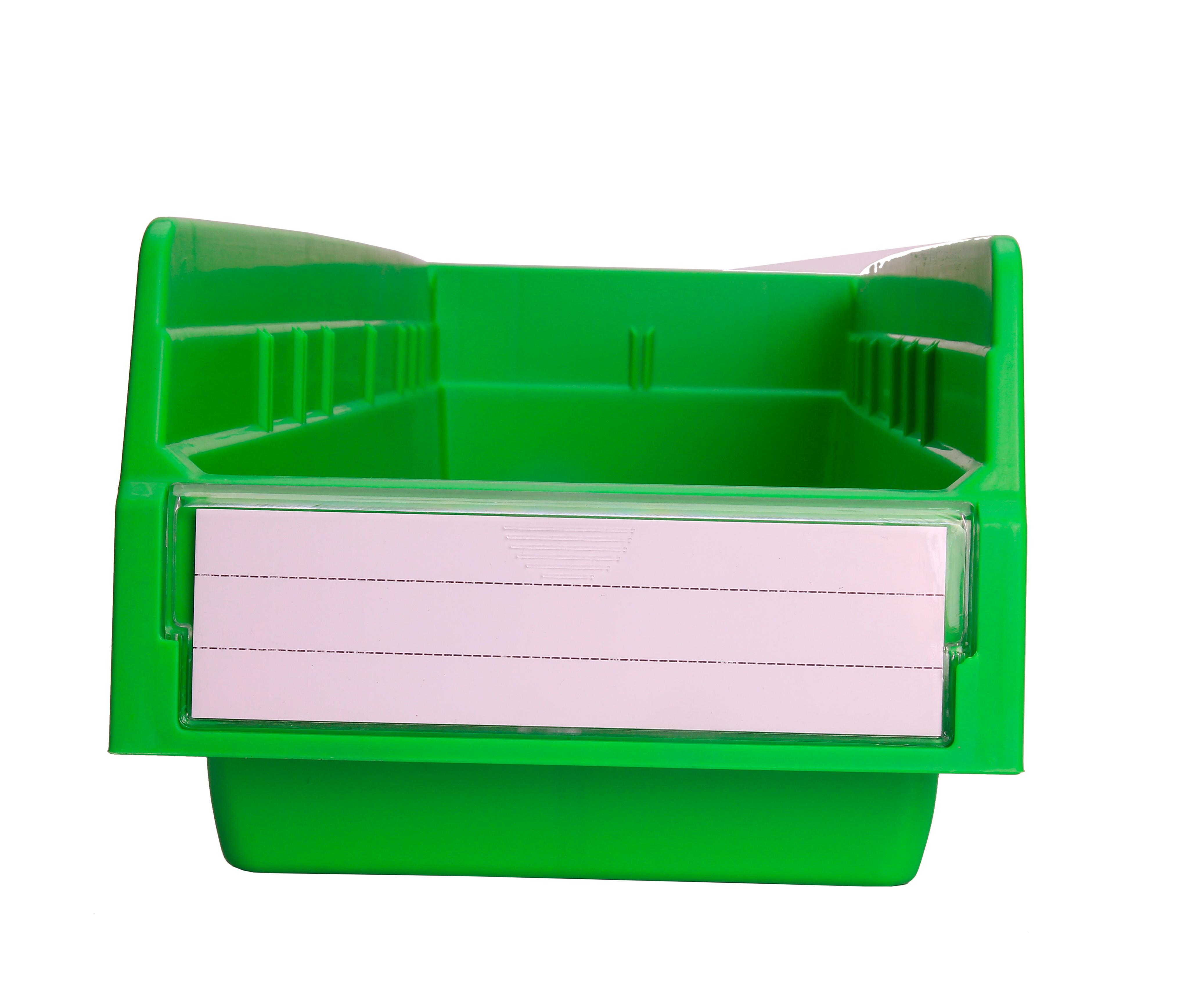 600x200x150mm Semi-open Front Solid Box Warehouse Tools Storage Shelf Bin Medicine Racking Plastic Bin