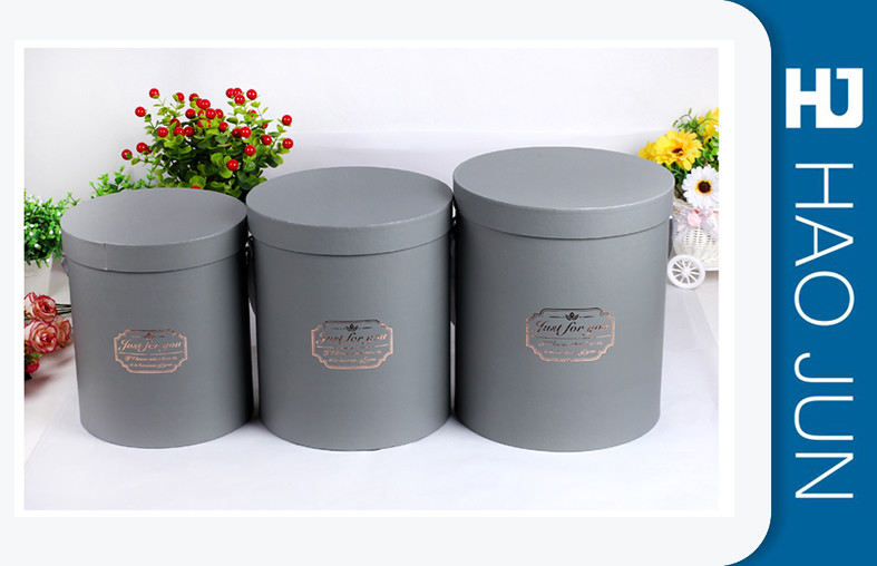 Wholesale Luxy Round Shape Cardboard Flower Boxes,Cardboard Tubes For Flowers