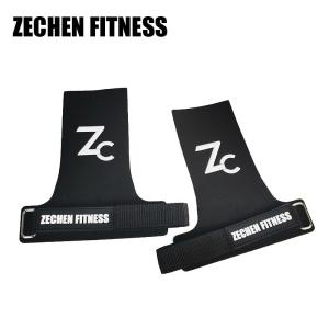 Wholesale Black Fingerless Weight Lifting Grips Pads Gymnastics Palm Protect Crossfit Hand Grips from china suppliers