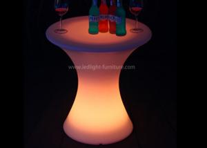 60cm Height Small LED Poseur Tables Multi Colors For Party Event Decoration
