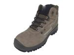 Coated Suede Leather Safety Shoes , Mens Waterproof Work Boots Safety Rating S1P