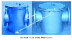 Single Water Filter，SEA WATER STRAINERS MODEL:AS300 CB/T497-2012