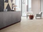 Modern Grey Bathroom Tiles 60*60 Mm Cream Biege Color Wear Resisting