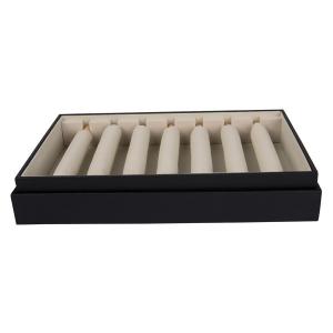Wholesale Black Color Ring Box Stackable Jewelry Display Trays from china suppliers