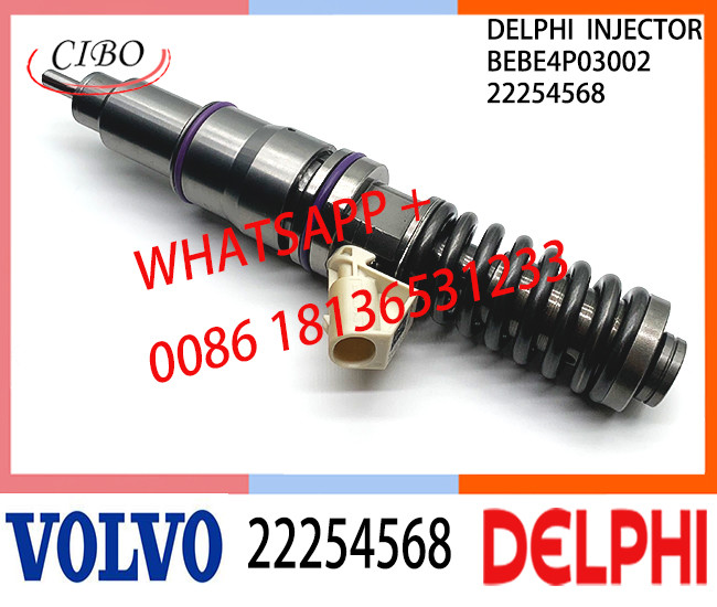 22254568 BEBE4P03002 Fuel engine Diesel Injector 22254568 BEBE4P03002 E3.27 for VOL MD13 EURO 6 LR