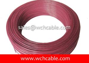 Wholesale UL3122 Fiberglass Braided Electrical Silicone Rubber Wire Rated 200℃ 300V from china suppliers
