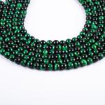 8mm Green Tiger's Eye Gemstone Healing Crystal Stone Beads For Jewelry Making