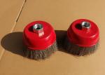 Removing Paint Stainless Steel Wire Brush Cup Wheel Suitable For Industrial