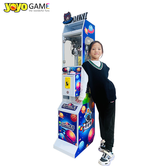 Customizable Mini Coin Operated Small Doll Arcade Game Vending Claw Machine With Bill Acceptor