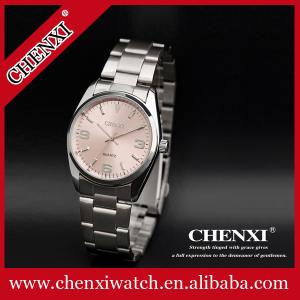 Wholesale Japan Movemnet Quartz Watches Man Pink Color Stainless Steel Watch Wholesale Price High Quality Watches Lady from china suppliers
