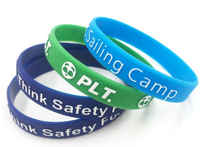 Hand Strap Luminous Silicone bracelet  wrist Rubber Monochrome Printing strap custom OEM logo color size wrist