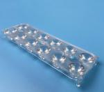 Clear Injection Plastic Light Covers / Lamp Shade By Vacuum Forming