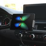 360° Rotation 10W Qi 1.2.4 Car Mount wireless charger