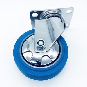 Wholesale Swivel Plate 3 Inch Blue Stainless York Swivel Caster With Dust Cover from china suppliers