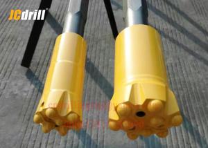 China Steel Rock Drill Bits Diameter 64 - 89mm , T38 Threaded Button Drill Bit on sale