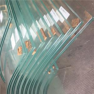Wholesale 3D Curved Glass Building Hot Bending Clear Tempered Laminated Glass 6mm 8mm 9mm 10mm Clear Toughened Glass Curved Annealed Glass from china suppliers