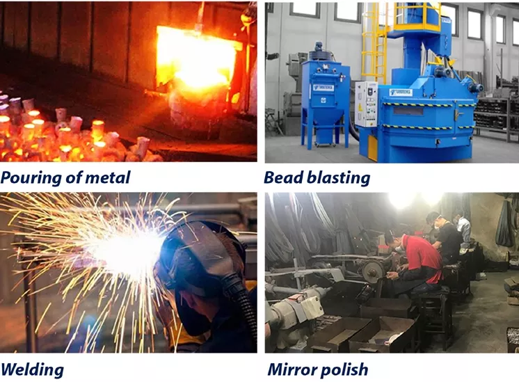 OEM Metal Foundry Precision Carbon Steel Investment Casting Auto Spare Parts