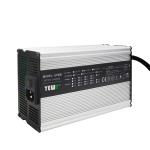 Aluminium Alloy Motorcycle Battery Charger 12v 24v Output LED Display for Safety