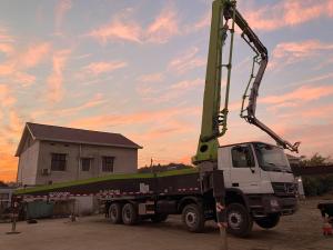 Wholesale Zoomlion 60 Meter ACTROS 4141 Used Concrete Pump Truck For Transportation from china suppliers