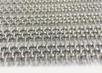 SUS 302 Stainless Steel Lock Crimp Wire Mesh 36m For Room Divider