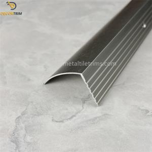 Wholesale L Shaped Stair Nosing Tile Trim Aluminum Stair Nose 29×44mm Glossy Finish from china suppliers