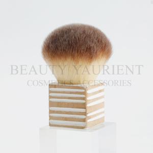 Wholesale SA8000 Wooden Handle Square Kabuki Brush Kabuki Foundation Brush from china suppliers