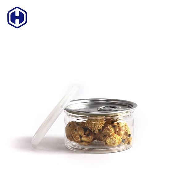 Tuna Type Plastic Pull Tab Can With Aluminium 211 EOE Lid 100ml 3.5g