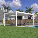 Low Maintenance Aluminium Pergola Outdoor Protect Plants And Beautify Your