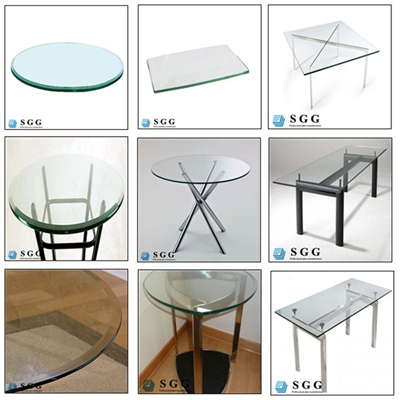 glass computer table (round,oval,square,rectangle)