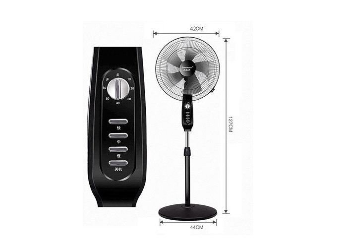 Electric vertical fan stand home industrial shaking head big fans for office restaurant use