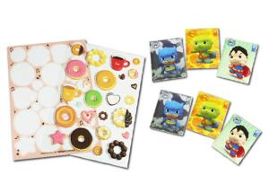 Wholesale 3 Mm Thickness 3D Puffy Stickers , Cartoon Shapes Cute Puffy Stickers from china suppliers