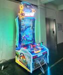 Interactive 55LCD Arcade Fishing Game Machine Coin Operated Blue Color