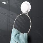 150mm Stainless Steel Bathroom Towel Ring Holder Suction Fixed ODM