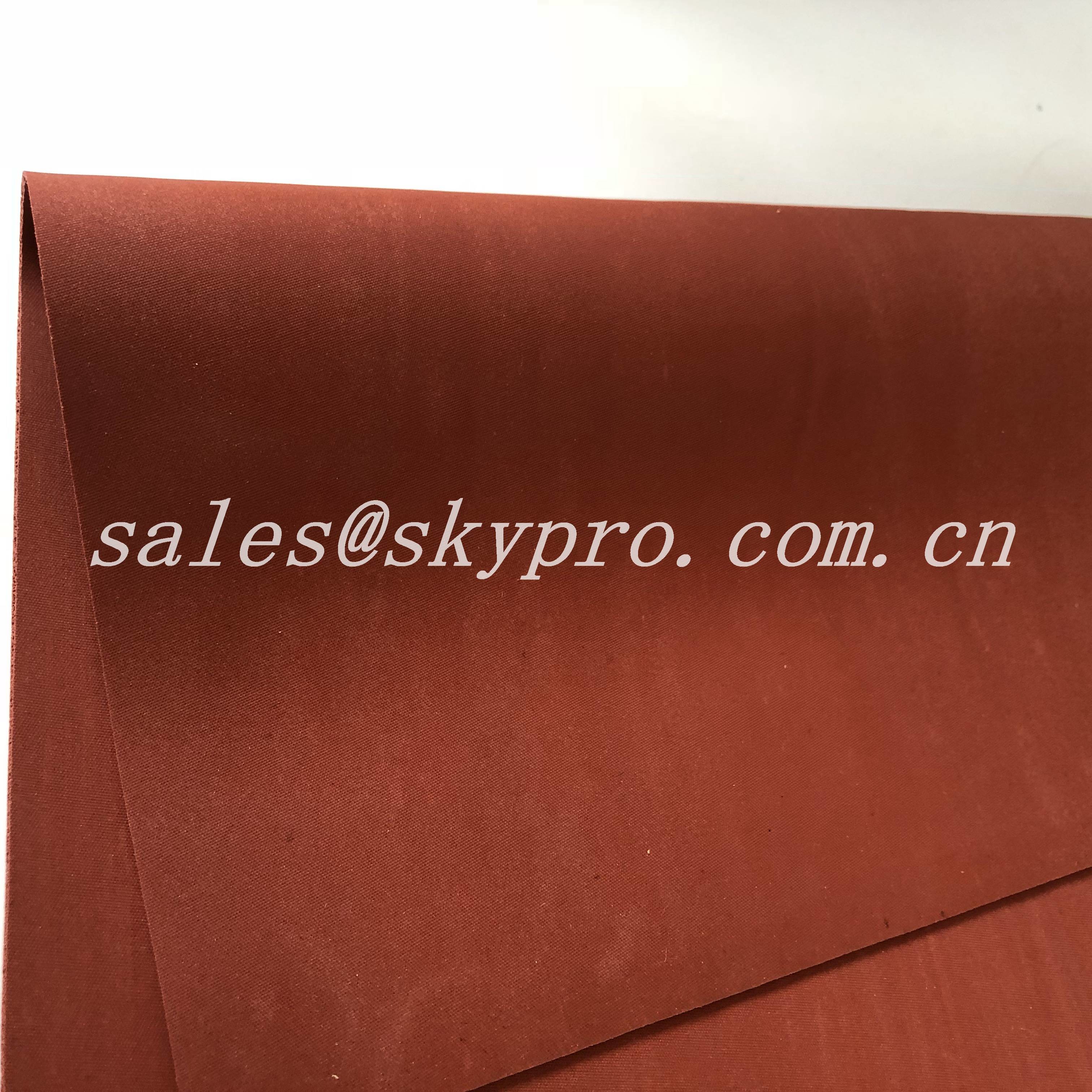 Textured Soft Silicone Sponge Rubber Sheet , Density 0.4~0.9 G/Cm3
