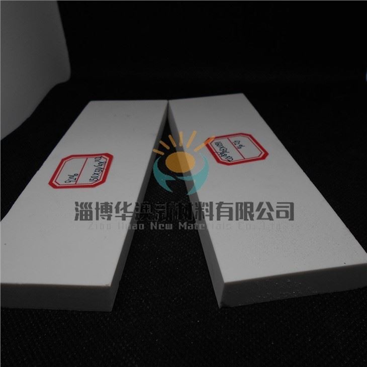 Alumina Ceramic Plates 95% Alumina Content Fracture Toughness >3.9 MPam 1/2 1700.C Max Temp >280MPa Bending