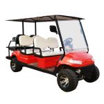 Electric Street Legal 6 Passenger Golf Cart With Solar Panel 1000kg Load