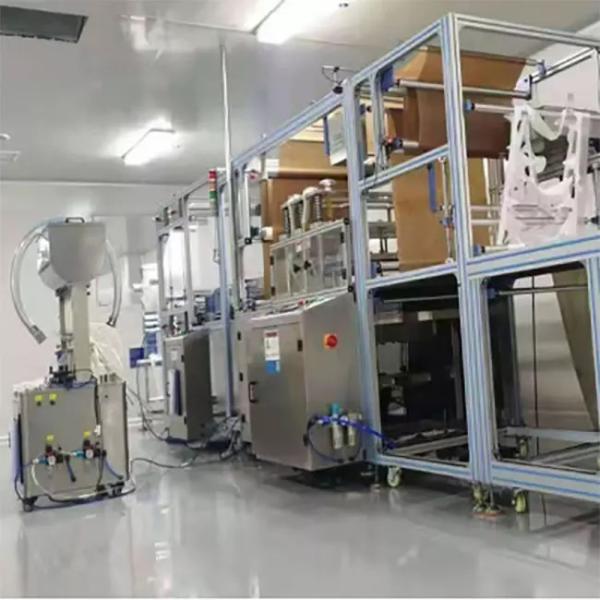 PLC Stable Cosmetic Packaging Equipment , Multifunctional Hair Film Making