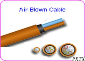 Wholesale High Density 24 - 144 Core Air Blown Fiber Optic Cable For Outdoor FTTH from china suppliers