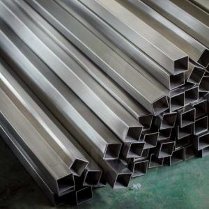 Wholesale Hot Cold Rolled SS 304 Square Pipe 304L 316 316L Seamless Polished from china suppliers